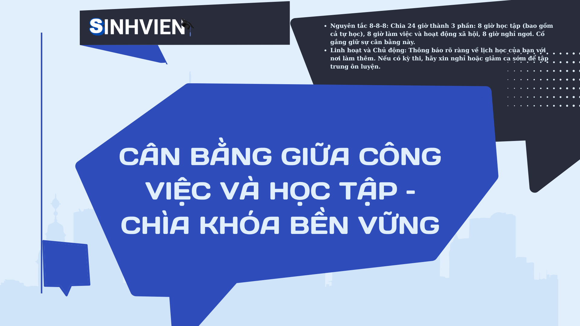 Cân Bằng Giữa Công Việc Và Học Tập – Chìa Khóa Bền Vững