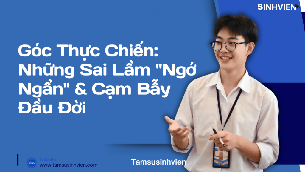 Góc Thực Chiến Những Sai Lầm Ngớ Ngẩn & Cạm Bẫy Đầu Đời