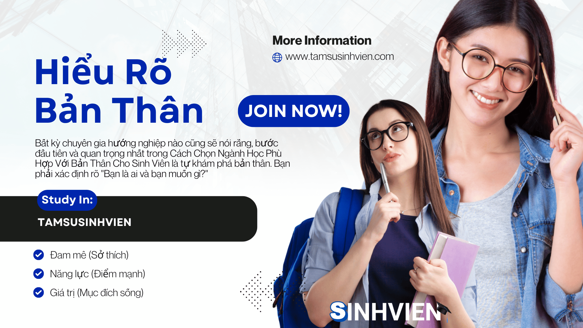 Hiểu Rõ Bản Thân – Chìa khóa Chọn Ngành Theo Sở Thích