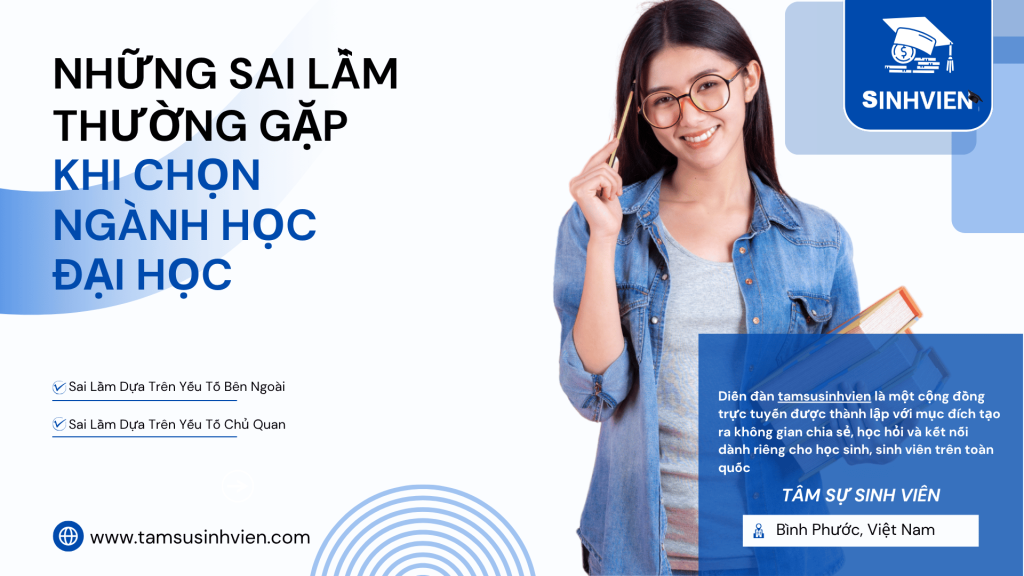 Những Sai Lầm Thường Gặp Khi Chọn Ngành Học Đại Học Phân tích nguyên nhân và giải pháp toàn diện