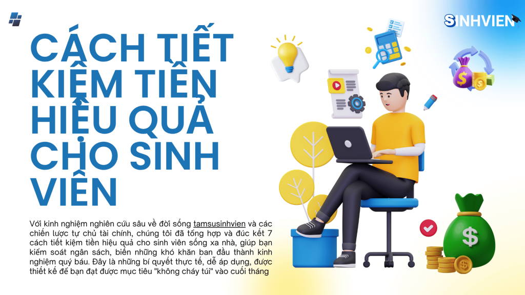 cách tiết kiệm tiền hiệu quả cho sinh viên