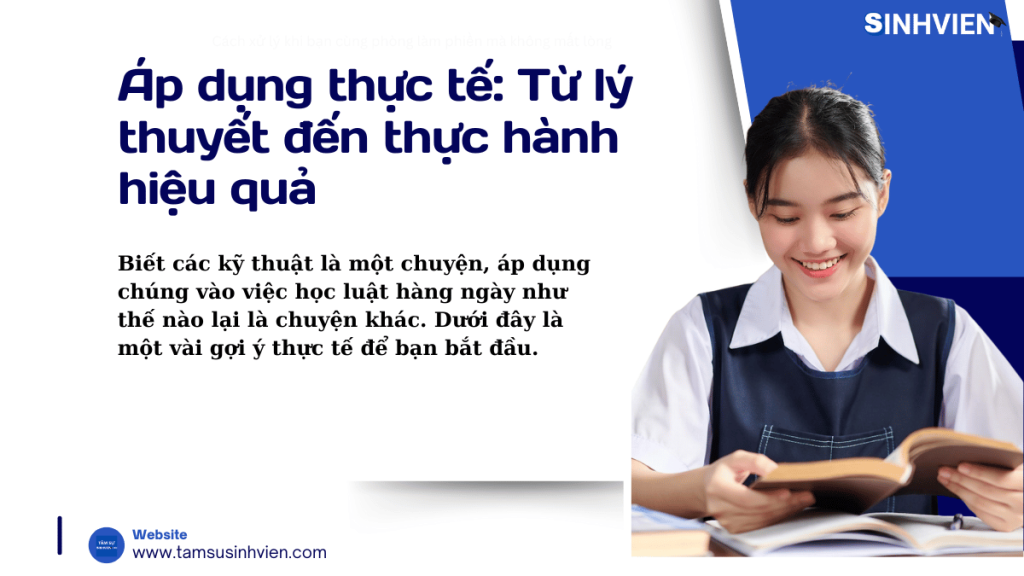 Bật Mí Cách Học Nhanh Nhớ Lâu Cho Sinh Viên Luật Hiệu Quả Nhất 4 Áp dụng thực tế Từ lý thuyết đến thực hành hiệu quả