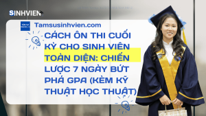 CÁCH ÔN THI CUỐI KỲ CHO SINH VIÊN TOÀN DIỆN CHIẾN LƯỢC 7 NGÀY BỨT PHÁ GPA (KÈM KỸ THUẬT HỌC THUẬT)
