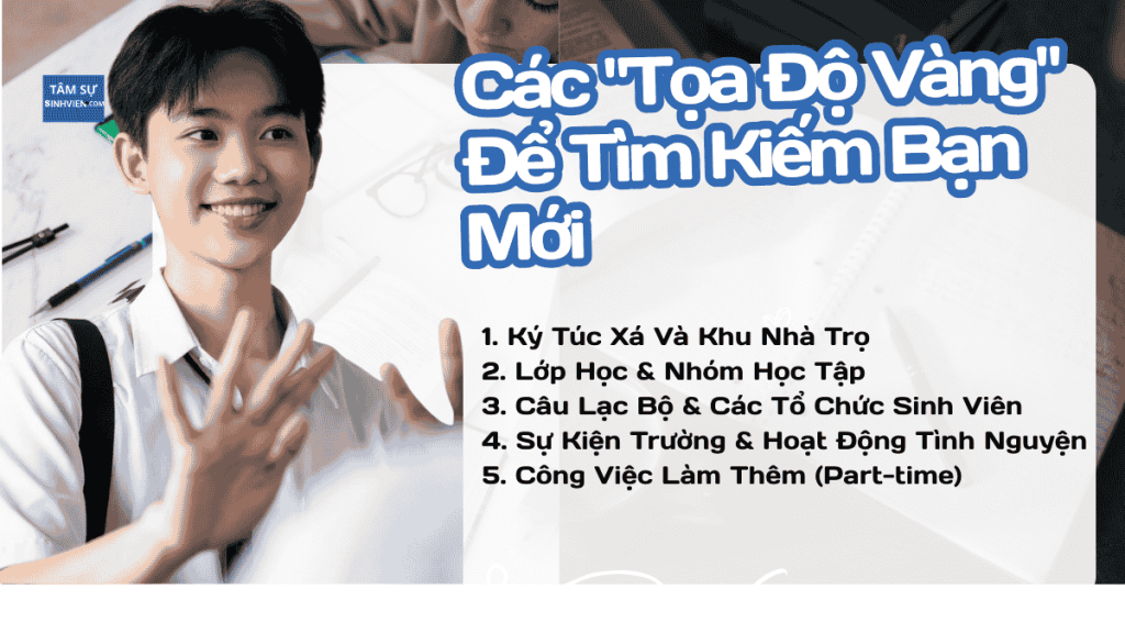 Các Tọa Độ Vàng Để Tìm Kiếm Bạn Mới