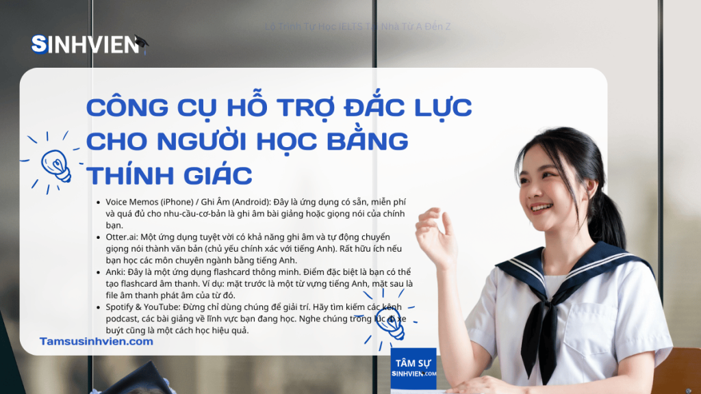 Cách Ghi Nhớ Bằng Âm Thanh: Thoát Kiếp "Não Cá Vàng" Mùa Thi Cử 3 Công Cụ Hỗ Trợ Đắc Lực Cho Người Học Bằng Thính Giác
