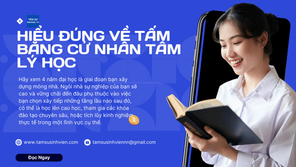 Hiểu đúng về tấm bằng Cử nhân Tâm lý học