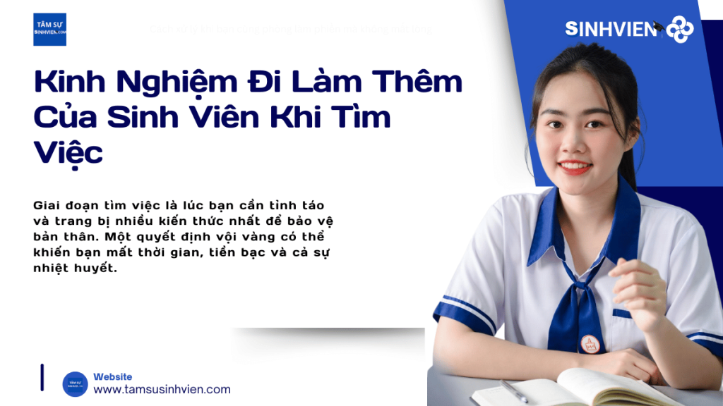 Kinh Nghiệm Đi Làm Thêm Của Sinh Viên Khi Tìm Việc
