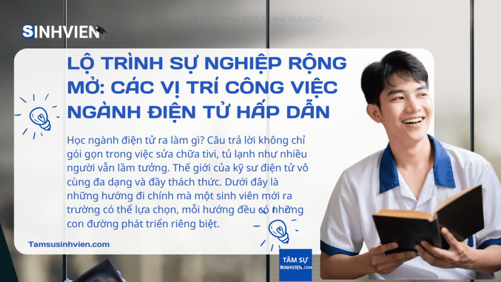 Lộ trình sự nghiệp rộng mở Các vị trí công việc ngành điện tử hấp dẫn