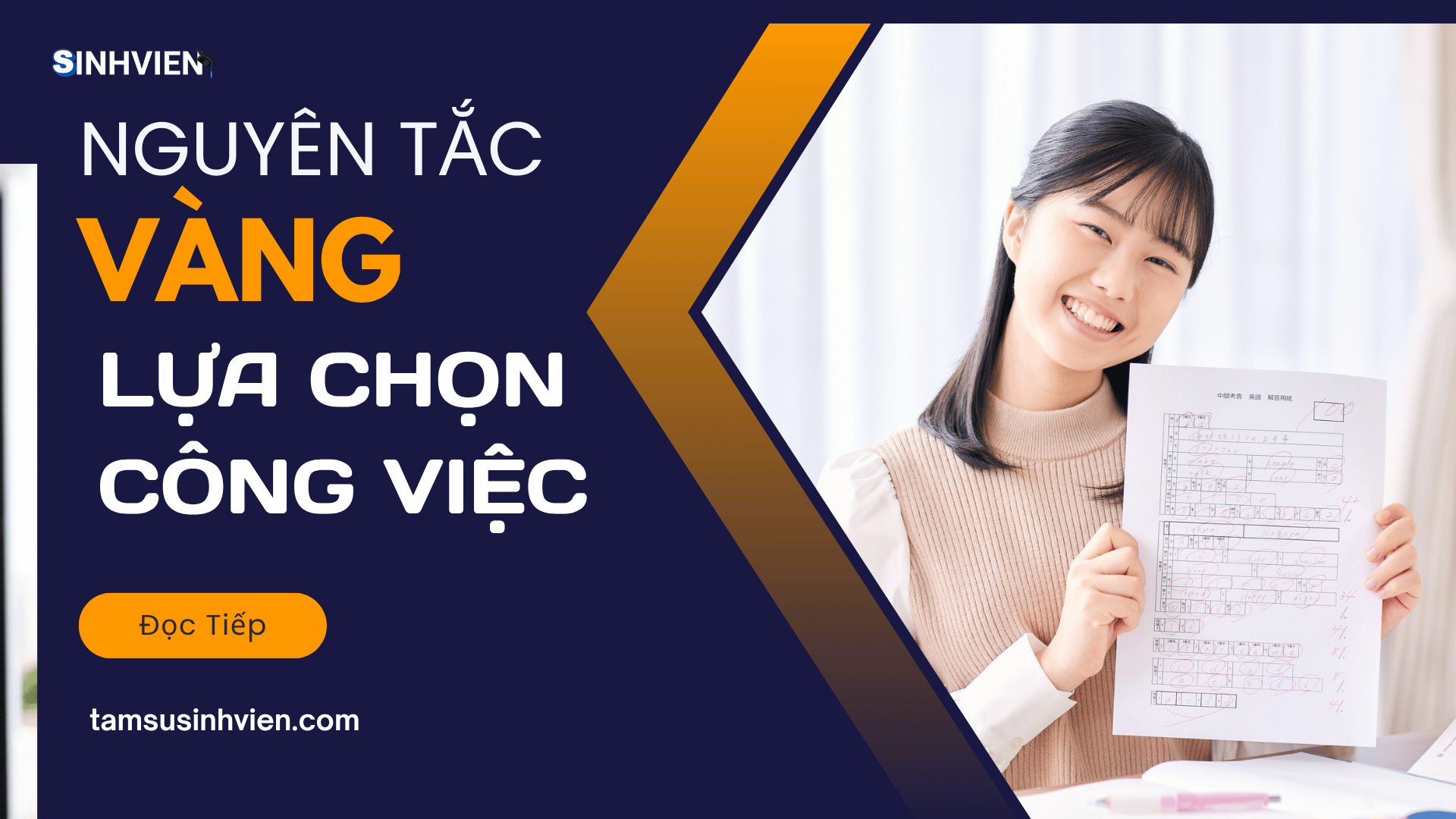 Nguyên Tắc Vàng Khi Lựa Chọn Công Việc Làm Thêm