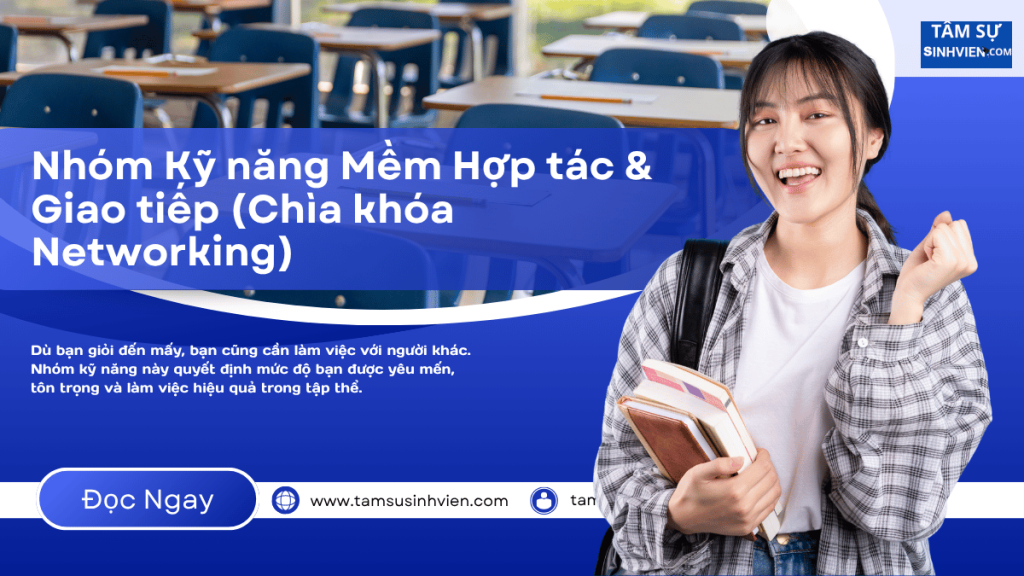 Nhóm Kỹ năng Mềm Hợp tác & Giao tiếp (Chìa khóa Networking)