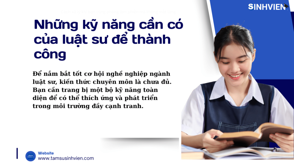 Những kỹ năng cần có của luật sư để thành công