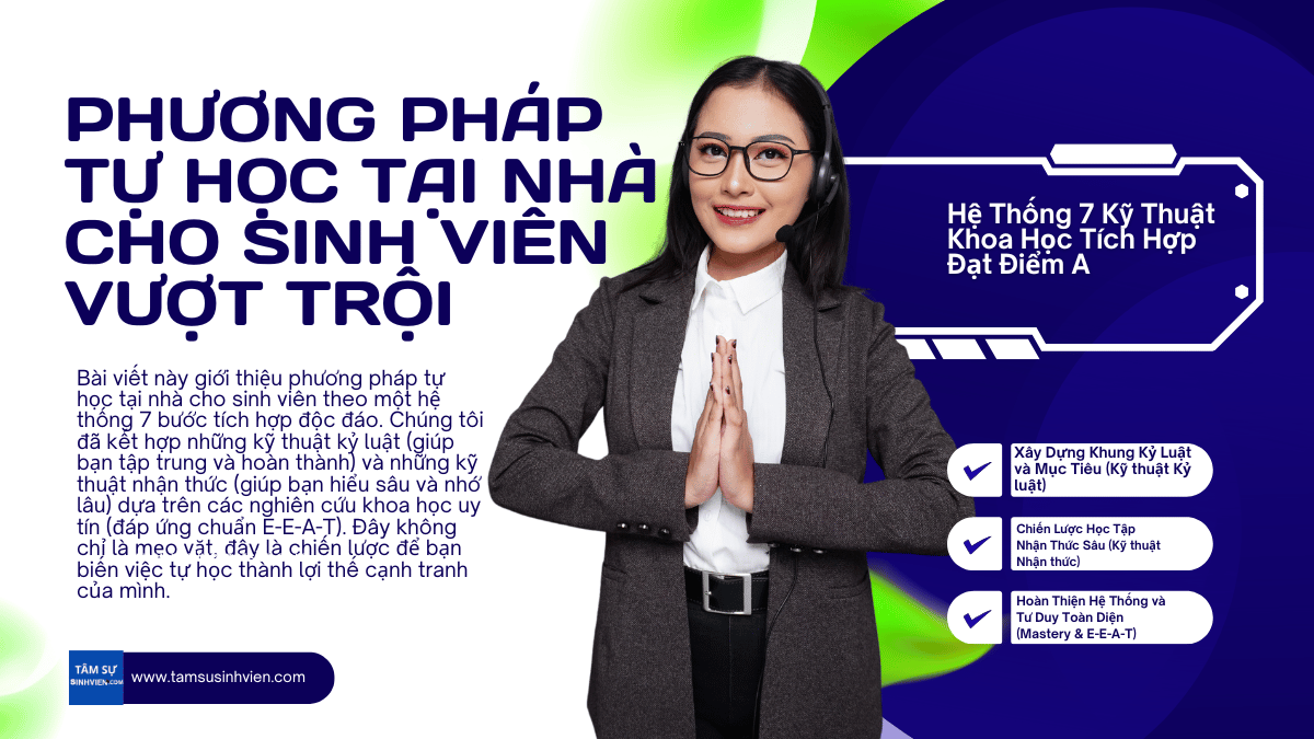Phương pháp tự học tại nhà cho sinh viên vượt trội Hệ Thống 7 Kỹ Thuật Khoa Học Tích Hợp Đạt Điểm A