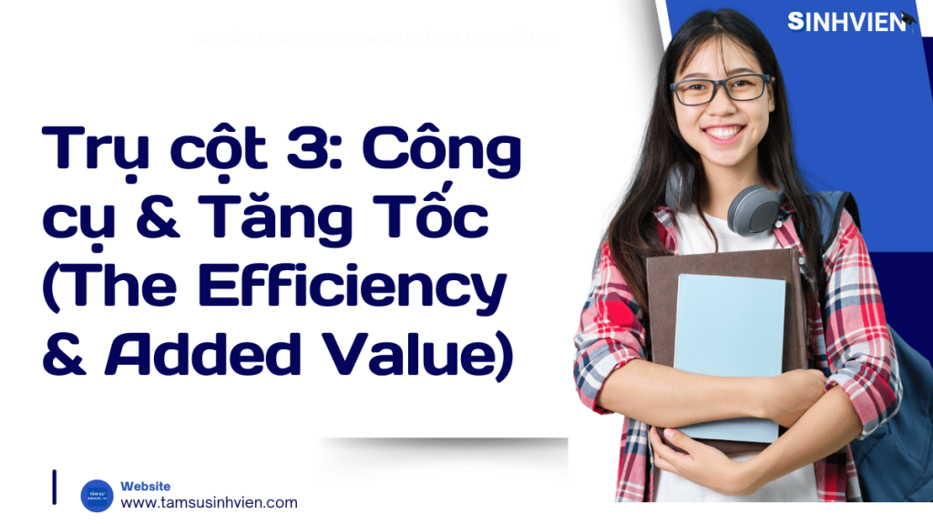 Trụ cột 3 Công cụ & Tăng Tốc (The Efficiency & Added Value)