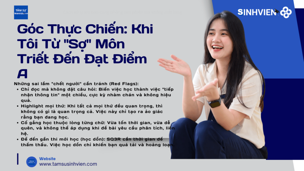 Góc Thực Chiến Khi Tôi Từ Sợ Môn Triết Đến Đạt Điểm A