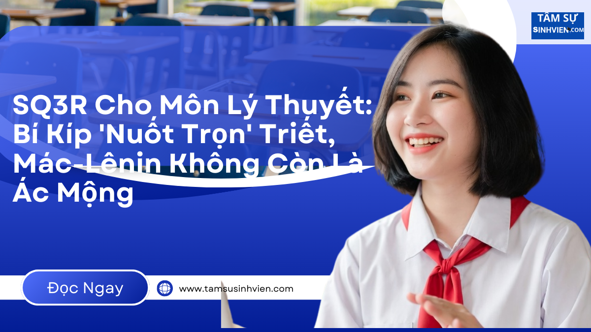 SQ3R Cho Môn Lý Thuyết: Bí Kíp ‘Nuốt Trọn’ Triết, Mác-Lênin Không Còn Là Ác Mộng