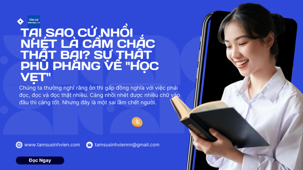 Tại Sao Cứ Nhồi Nhét Là Cầm Chắc Thất Bại Sự Thật Phũ Phàng Về Học Vẹt